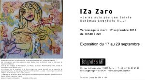 Galerie Batignolle's art " je ne suis pas une sainte"